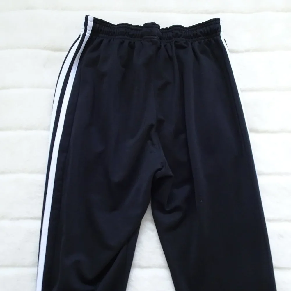 Adidas Athletic Jogging Soft Black Pants Small - Picture 7 of 11